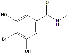 4-Bromo-3,5-dihydroxy-N-methylbenzamide